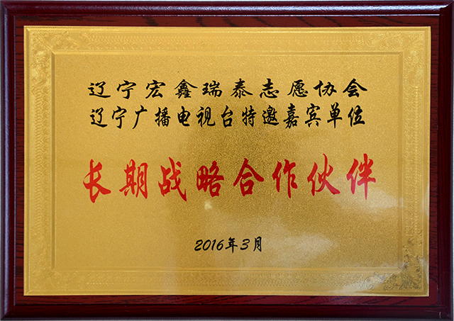 辽宁广播电视台长期战略合作伙伴